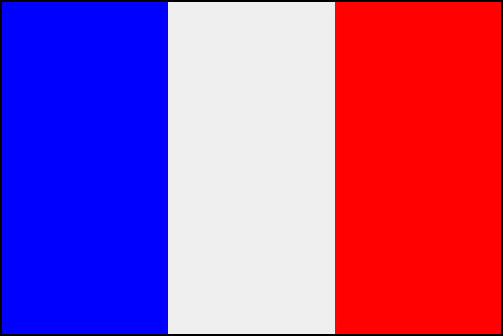 french flag of france