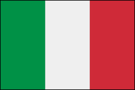 italian flag of italy