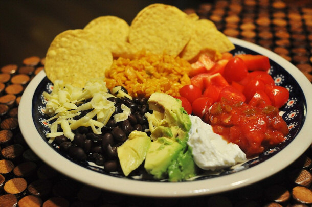 Vegetarian Mexican Meal