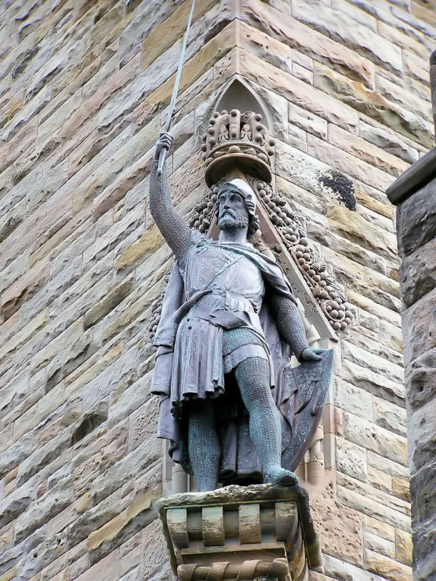 William Wallace Statue in Scotland
