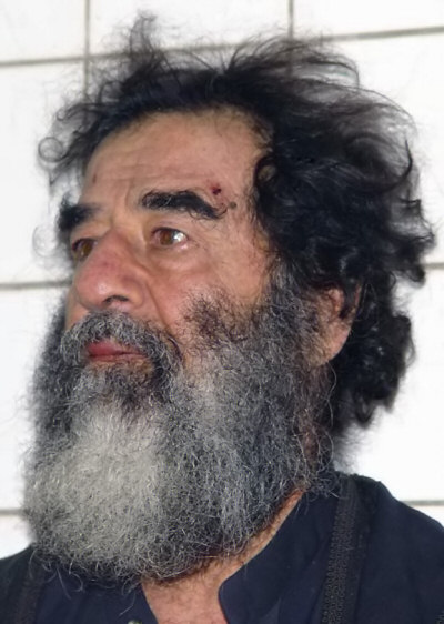 Saddam Hussein Prior to his Execution