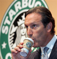 Howard Schultz Leader of Starbucks