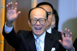 Billionaire and leader Li Ka-Shing
