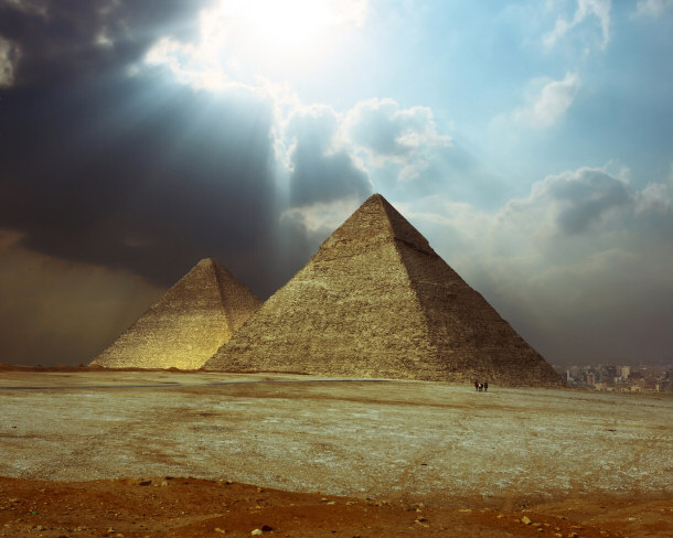 magical powers from the pyramids