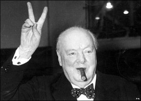 Leader Winston Churchill
