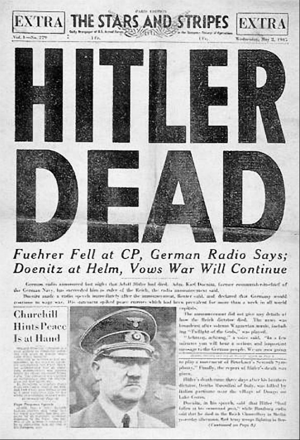 Adolf Hitler and Eva Braun Committed Suicide