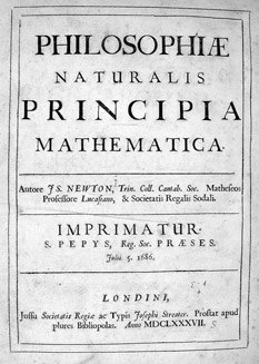 The Principia Mathematica was created by Isaac Newton