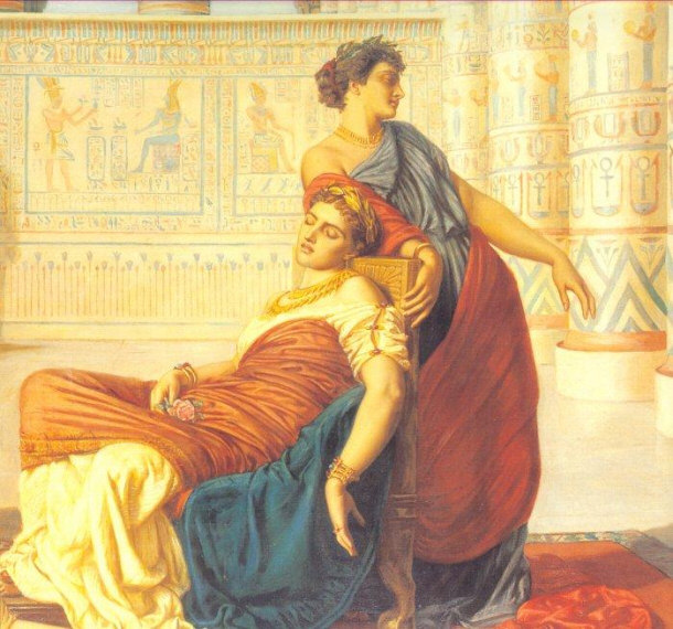 The Death of Cleopatra was by Asp or Poison