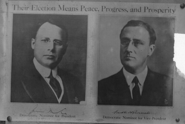 1920 Presidential Election Poster