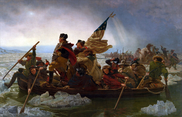 Washington Crossing the Delaware by Emanuel Leutze - 1851