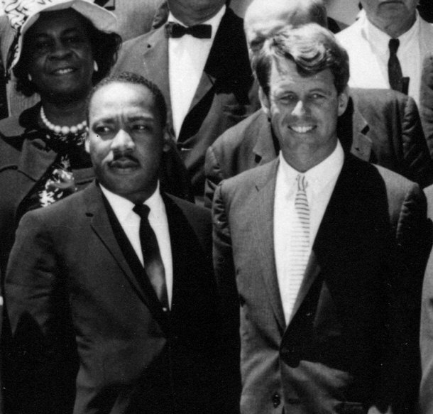 Robert Kennedy and Martin Luther King Jr. - June 22, 1963