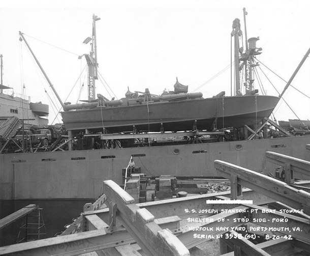 PT 109 Aboard the Liberty Ship Joseph Stanton on the Way to the Pacific