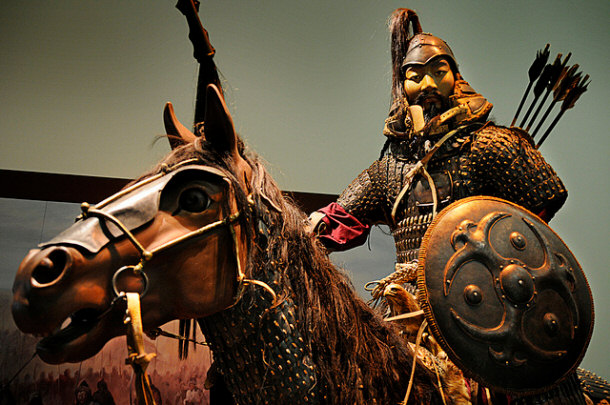 Mongol Warrior Genghis Khan