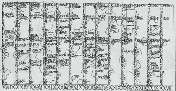 Pre-Julian Roman Calendar