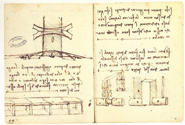 Leonardo Da Vinci Created the Golden Horn Bridge Notes