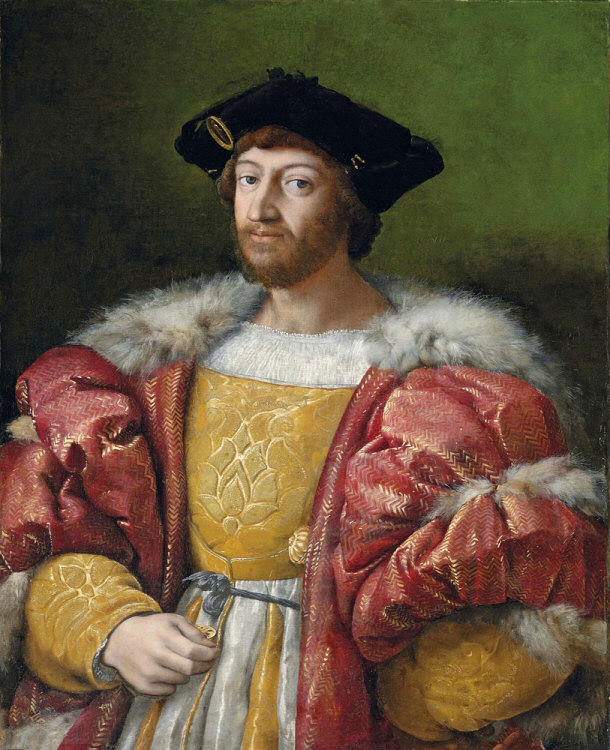 Lorenzo de Medici requested Leonardo da Vinci make a Lyre for Ludovico Sforza