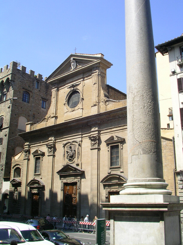 Santa Trinita Church is Where Leonardo da Vinci and Michelangelo Fought