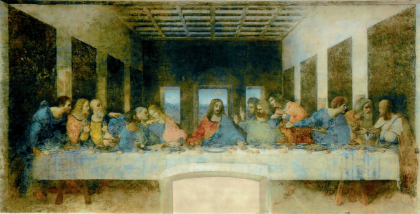 Leonardo Da Vinci procrastinated on The Last Supper