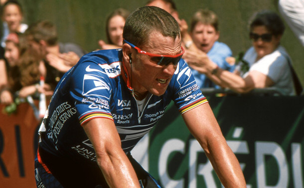 Lance Armstrong at the 2002 Grand Prix Midi Libre