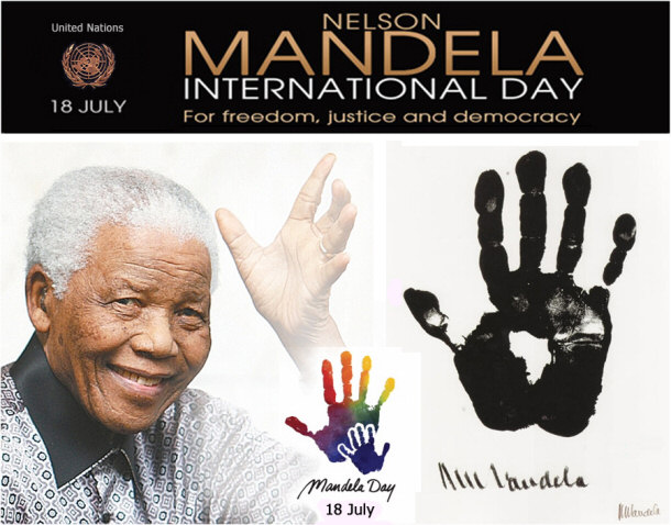 International Nelson Mandela Day was created to help people