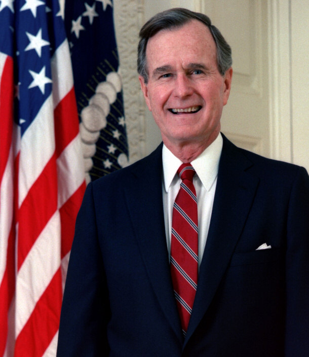 President Bush didn't do as well as Ronald Reagan