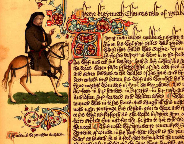 Ellesmere Manuscript of Chaucer's Canterbury Tales - Early 15th Century