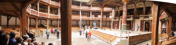 Interior of the Globe Theatre