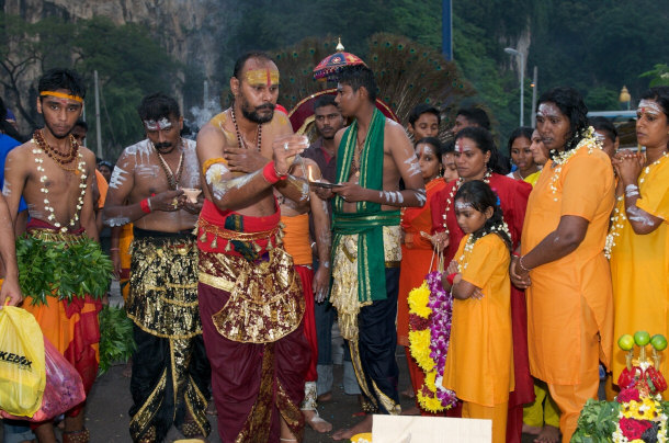 Thaipusam is a Hindu Festival Mostly Celebrated by the Tamil Community (Malaysia)