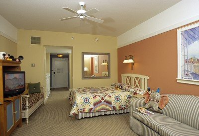 Disney's Boardwalk Inn and Villas Hotel Room.