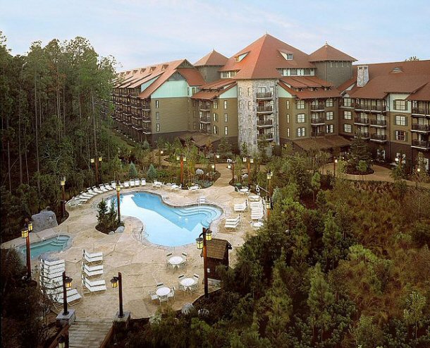 The Villas at the Wilderness Lodge in Disney World.