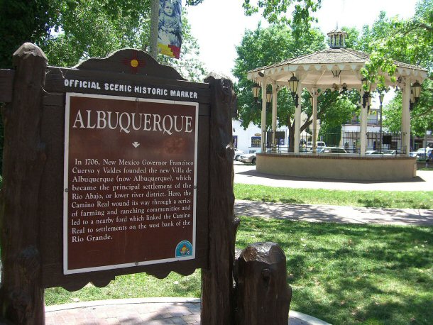 Old Town is still comprised of historic adobe buildings, roughly ten square blocks, and is still a focus of community life for the city of Albuquerque.