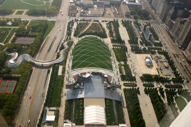 Millennium Park in Chicago, IL.