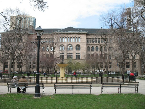 The Newberry Library in Chicago, IL.