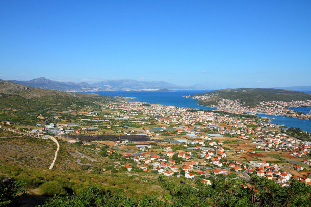 Aerial View of Trogir, Croatia