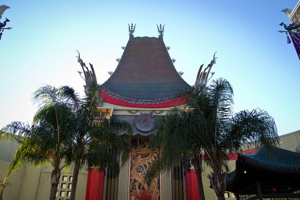 Chinese Theatre Replica is a part of the Great Movie Ride. 
