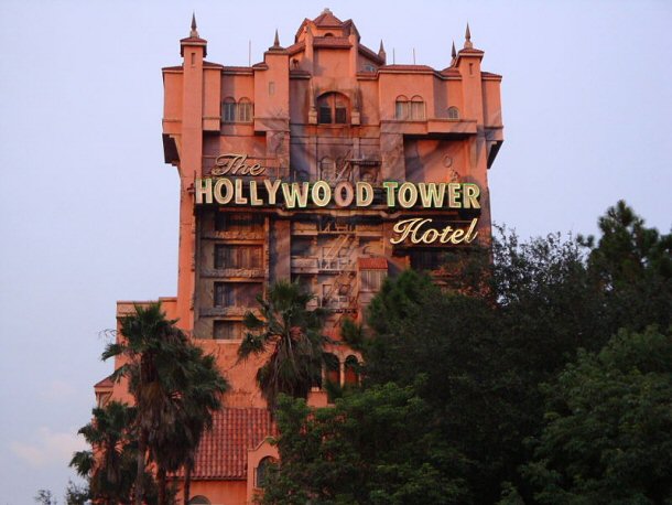 Tower of Terror in Disney World. 