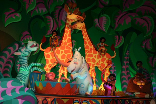 It's a Small World, Africa Part of the Ride