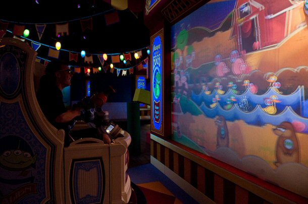 Toy Story Midway Mania! Inside
