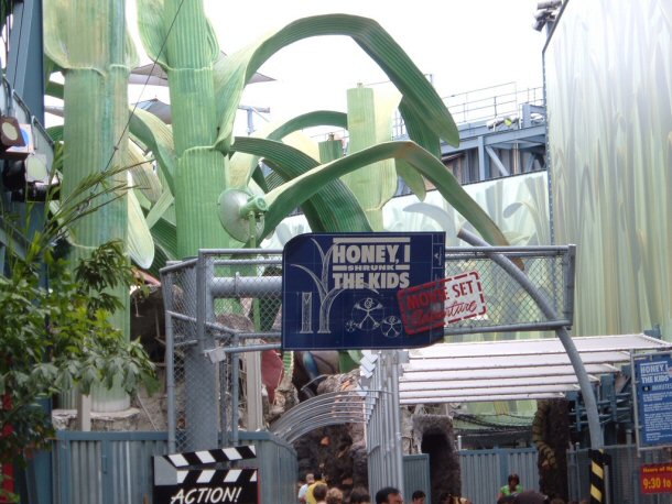 Kids will have lots of fun in the Honey I Shrunk the Kids play area, there are some features here which are fun for guests of all ages.
