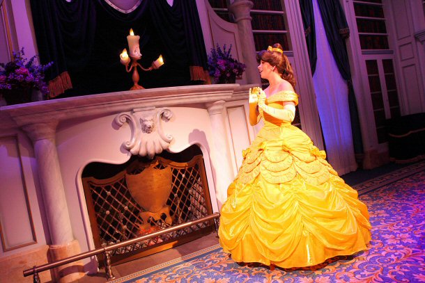 Enchanted Tales with Belle in Fantasyland is one of the newest Magic Kingdom attractions and it is already quite popular