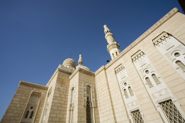 Exterior of Jumeirah Mosque