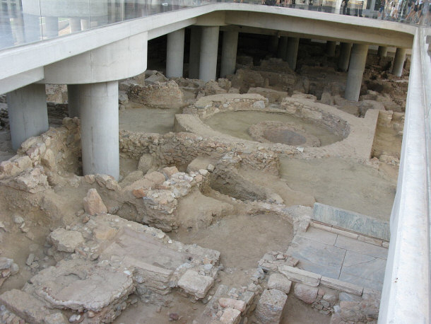 Main Entrance to The Acropolis Museum