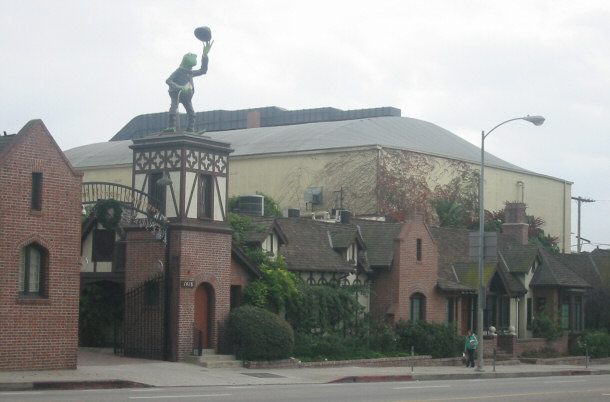Jim Henson Studios Located at 1416 North La Brea Avenue, Hollywood