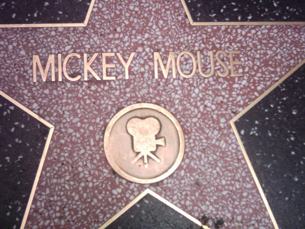 Mickey Mouse was First Animated Star Awarded a Place on the Walk of Fame