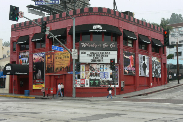 Whisky a Go-Go Located at 8901 W. Sunset Blvd West Hollywood