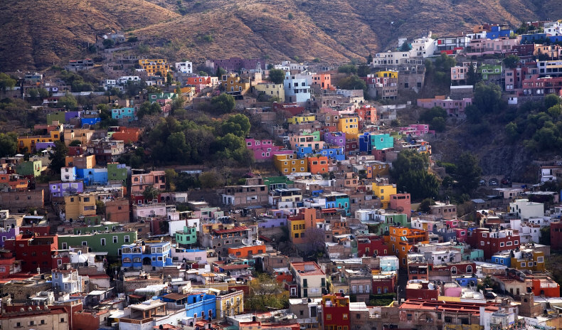 Colorful Houses Dotting Guanajuato's Hillside