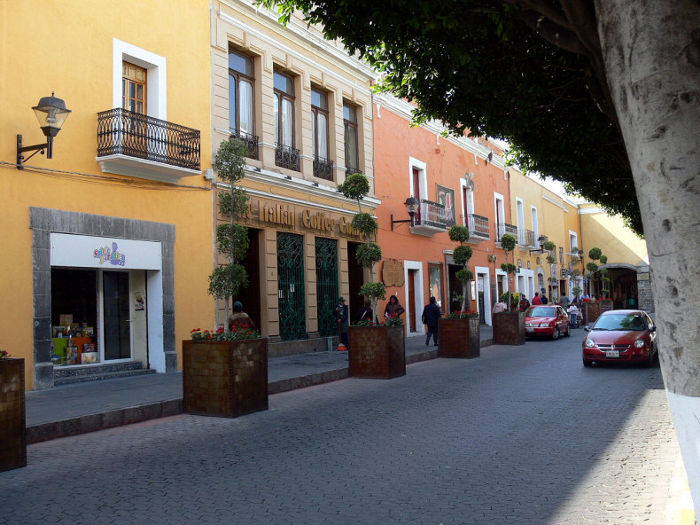 City Street in Tlaxcala