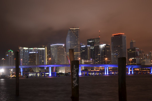 View of Downtown Miami from Watson Island
