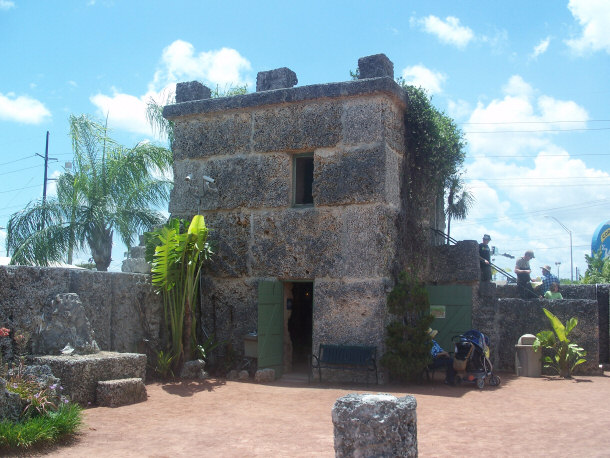 Living Quarters at the Coral Castle, Homestead, FL