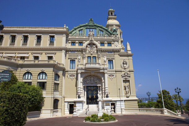 Entrance to the Monte Carlo Opera